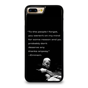EMINEM RAPPER QUOTES 2 iPhone 7 / 8 Plus Case Cover