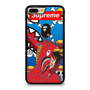 LUFFY ONE PIECE SUPREME BAPE iPhone 7 / 8 Plus Case Cover