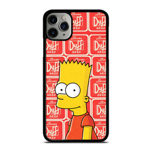 DUFF BEER BART SIMPSONS iPhone 11 Pro Max Case Cover