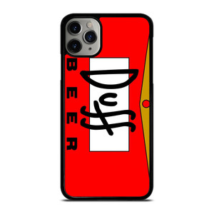 DUFF BEER THE SIMPSONS CARTOON iPhone 11 Pro Max Case Cover