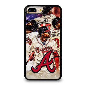RONALD ACUNA JR ATLANTA BRAVES BASEBALL iPhone 7 / 8 Plus Case Cover