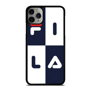 FILA SQUARE PATTERN iPhone 11 Pro Max Case Cover