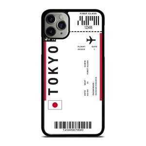 FLIGHT TICKETS JAPAN iPhone 11 Pro Max Case Cover FLIGHT TICKETS JAPAN iPhone 11 Pro Max Case Cover