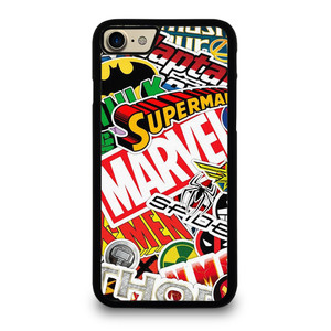 DC MARVEL SUPERHERO COLLAGE iPhone 7 / 8 Case Cover