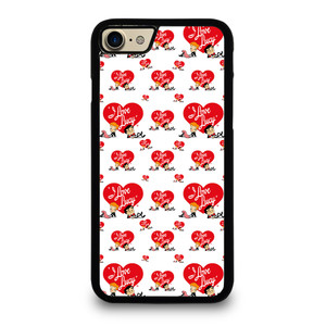 I LOVE LUCY CARTOON PATTERN iPhone 7 / 8 Case Cover