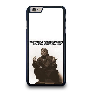 2PAC TUPAC SHAKUR RAPPER QUOTES iPhone 6 / 6S Plus Case Cover