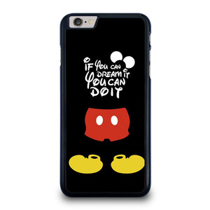 DISNEY MICKEY MOUSE QUOTES iPhone 6 / 6S Plus Case Cover