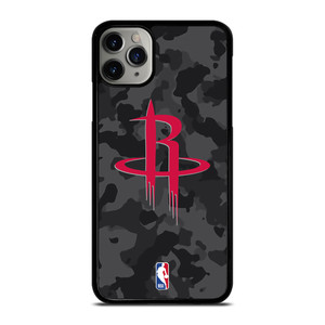 HOUSTON ROCKETS BLACK CAMO iPhone 11 Pro Max Case Cover HOUSTON ROCKETS BLACK CAMO iPhone 11 Pro Max Case Cover