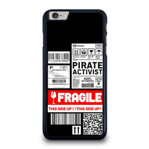 FRAGILE STAMP BARCODE LABELS iPhone 6 / 6S Plus Case Cover