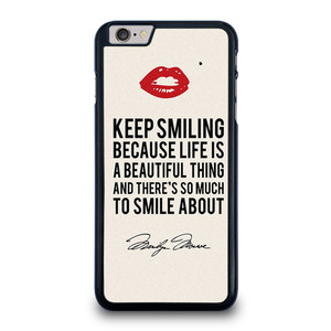 MARILYN MONROE QUOTES iPhone 6 / 6S Plus Case Cover