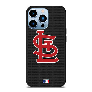 SAINT LOUIS CARDINALS BASEBALL BLACK iPhone 13 Pro Max Case Cover