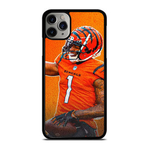 JAMARR CHASE CINCINNATI BENGALS NFL FOOTBALL 2 iPhone 11 Pro Max Case Cover