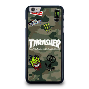 THRASHER SKATEBOARD CAMO COLLAGE iPhone 6 / 6S Plus Case Cover