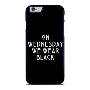 AMERICAN HORROR STORY ON WEDNESDAY WE WEAR BLACK iPhone 6 / 6S Case Cover AMERICAN HORROR STORY ON WEDNESDAY WE WEAR BLACK iPhone 6 / 6S Case Cover