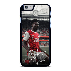 BUKAYO SAKA ARSENAL FOOTBALL CLUB iPhone 6 / 6S Case Cover BUKAYO SAKA ARSENAL FOOTBALL CLUB iPhone 6 / 6S Case Cover