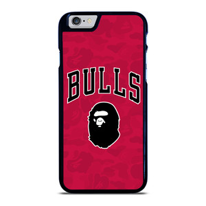 CHICAGO BULLS X BAPE CAMO iPhone 6 / 6S Case Cover