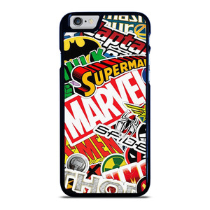 DC MARVEL SUPERHERO COLLAGE iPhone 6 / 6S Case Cover