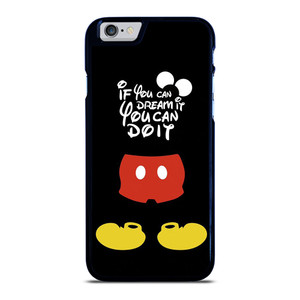 DISNEY MICKEY MOUSE QUOTES iPhone 6 / 6S Case Cover