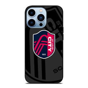 SAINT LOUIS CITY MLS BLACK iPhone 13 Pro Max Case Cover SAINT LOUIS CITY MLS BLACK iPhone 13 Pro Max Case Cover