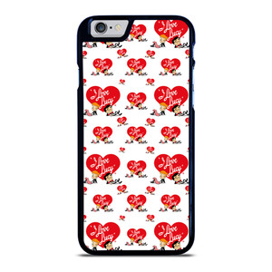 I LOVE LUCY CARTOON PATTERN iPhone 6 / 6S Case Cover