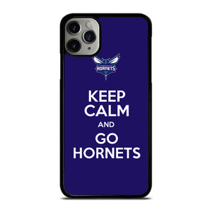 KEEP CALM AND GO CHARLOTTE HORNETS iPhone 11 Pro Max Case Cover