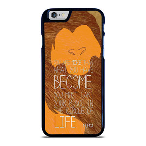LION KING MUFASA QUOTES iPhone 6 / 6S Case Cover