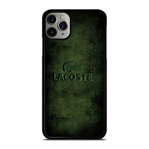 LACOSTE LEATHER iPhone 11 Pro Max Case Cover LACOSTE LEATHER iPhone 11 Pro Max Case Cover