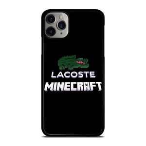 LACOSTE X MINECRAFT GAMES iPhone 11 Pro Max Case Cover LACOSTE X MINECRAFT GAMES iPhone 11 Pro Max Case Cover