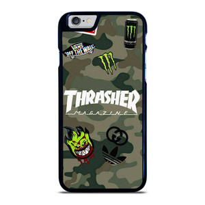 THRASHER SKATEBOARD CAMO COLLAGE iPhone 6 / 6S Case Cover