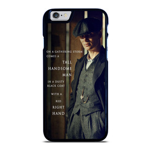 TOMMY SHELBY QUOTES iPhone 6 / 6S Case Cover