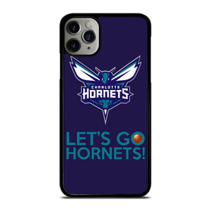 LETS GO CHARLOTTE HORNETS NBA BASKETBALL iPhone 11 Pro Max Case Cover