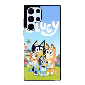 BLUEY HEELER PUPPY CARTOON Samsung Galaxy S22 Ultra Case Cover BLUEY HEELER PUPPY CARTOON Samsung Galaxy S22 Ultra Case Cover
