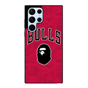 CHICAGO BULLS X BAPE CAMO Samsung Galaxy S22 Ultra Case Cover