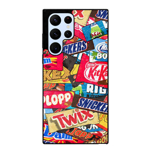 CHOCOLATE WAFER SNACK COLLAGE Samsung Galaxy S22 Ultra Case Cover