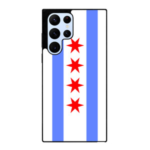 FLAG OF CHICAGO Samsung Galaxy S22 Ultra Case Cover
