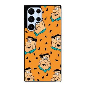 FRED FLINTSTONE CARTOON PATTERN Samsung Galaxy S22 Ultra Case Cover