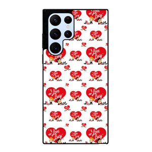 I LOVE LUCY CARTOON PATTERN Samsung Galaxy S22 Ultra Case Cover I LOVE LUCY CARTOON PATTERN Samsung Galaxy S22 Ultra Case Cover