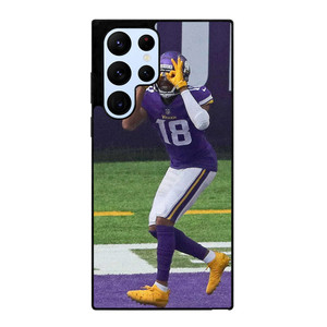 JUSTIN JEFFERSON MINNESOTA VIKINGS NFL Samsung Galaxy S22 Ultra Case Cover JUSTIN JEFFERSON MINNESOTA VIKINGS NFL Samsung Galaxy S22 Ultra Case Cover