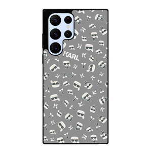 KARL LAGERFIELD PATTERN Samsung Galaxy S22 Ultra Case Cover