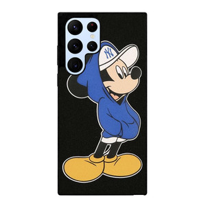 MICKEY MOUSE NEW YORK YANKEES CAP Samsung Galaxy S22 Ultra Case Cover
