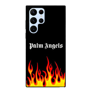 PALM ANGELS GRAFFITI FLAMES Samsung Galaxy S22 Ultra Case Cover