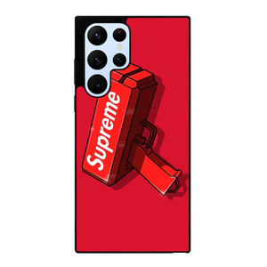 SUPREME MONEY GUN Samsung Galaxy S22 Ultra Case Cover