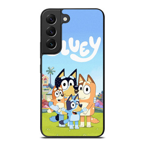 BLUEY HEELER PUPPY CARTOON Samsung Galaxy S22 Plus Case Cover BLUEY HEELER PUPPY CARTOON Samsung Galaxy S22 Plus Case Cover