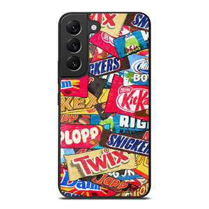 CHOCOLATE WAFER SNACK COLLAGE Samsung Galaxy S22 Plus Case Cover