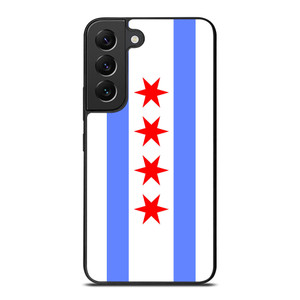 FLAG OF CHICAGO Samsung Galaxy S22 Plus Case Cover