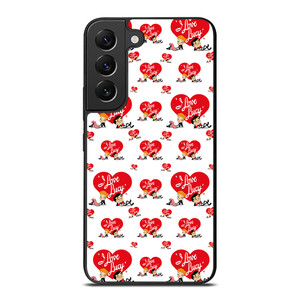 I LOVE LUCY CARTOON PATTERN Samsung Galaxy S22 Plus Case Cover