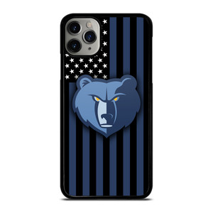MEMPHIS GRIZZLIES NBA USA FLAG iPhone 11 Pro Max Case Cover