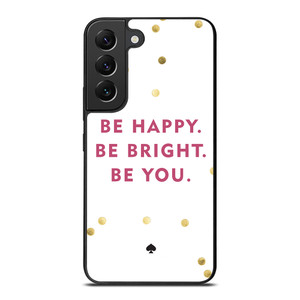 KATE SPADE NEW YORK QUOTES Samsung Galaxy S22 Plus Case Cover KATE SPADE NEW YORK QUOTES Samsung Galaxy S22 Plus Case Cover