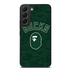 MILWAUKEE BUCKS X BAPE CAMO Samsung Galaxy S22 Plus Case Cover