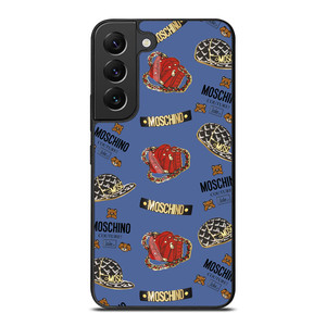 MOSCHINO BEAR COUTURE PATTERN Samsung Galaxy S22 Plus Case Cover